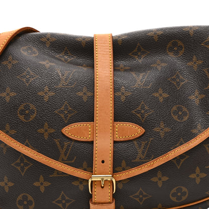 Louis Vuitton Monogram Saumur 30 9 of 11