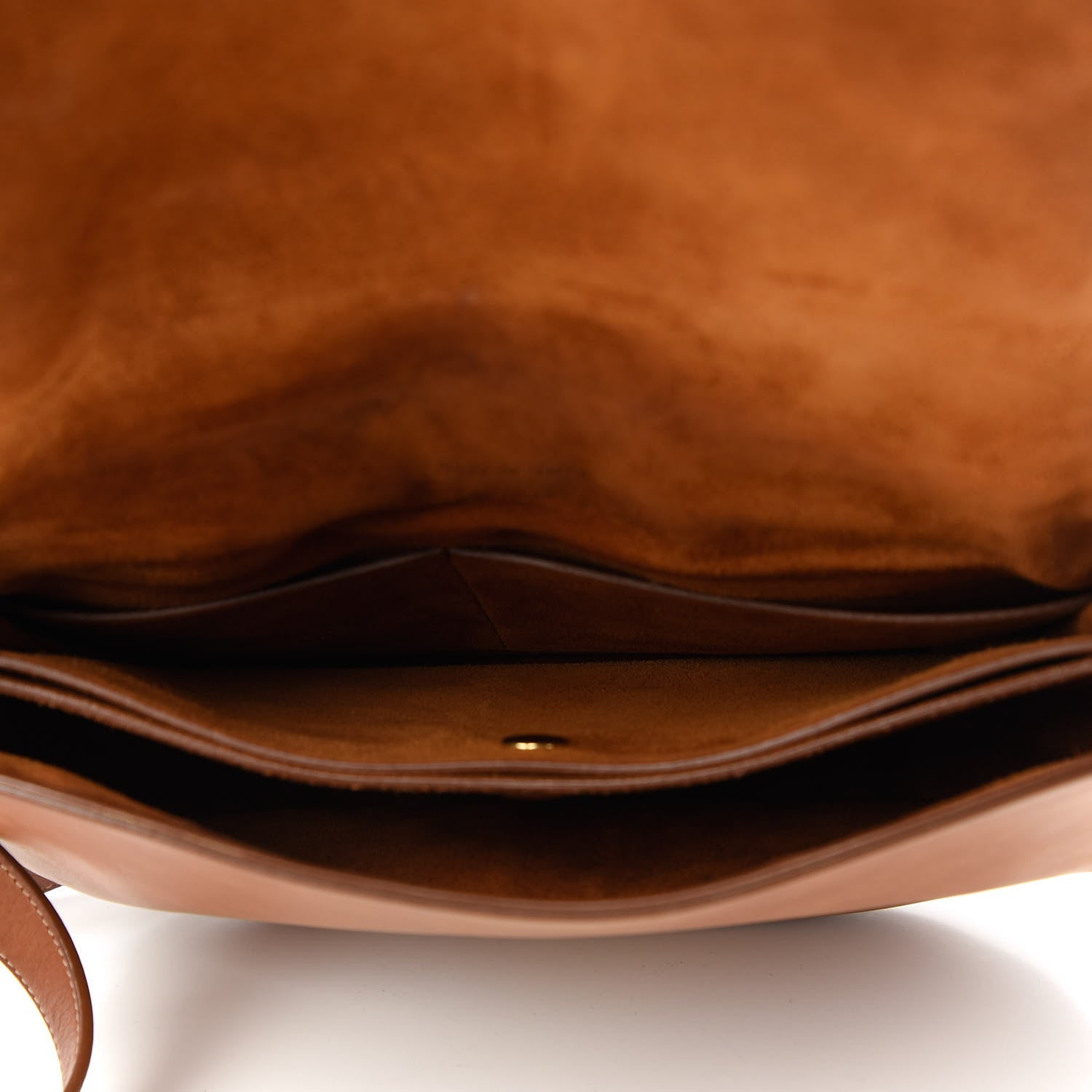 Celine Natural Calfskin Trotteur Messenger Tan 5 of 11