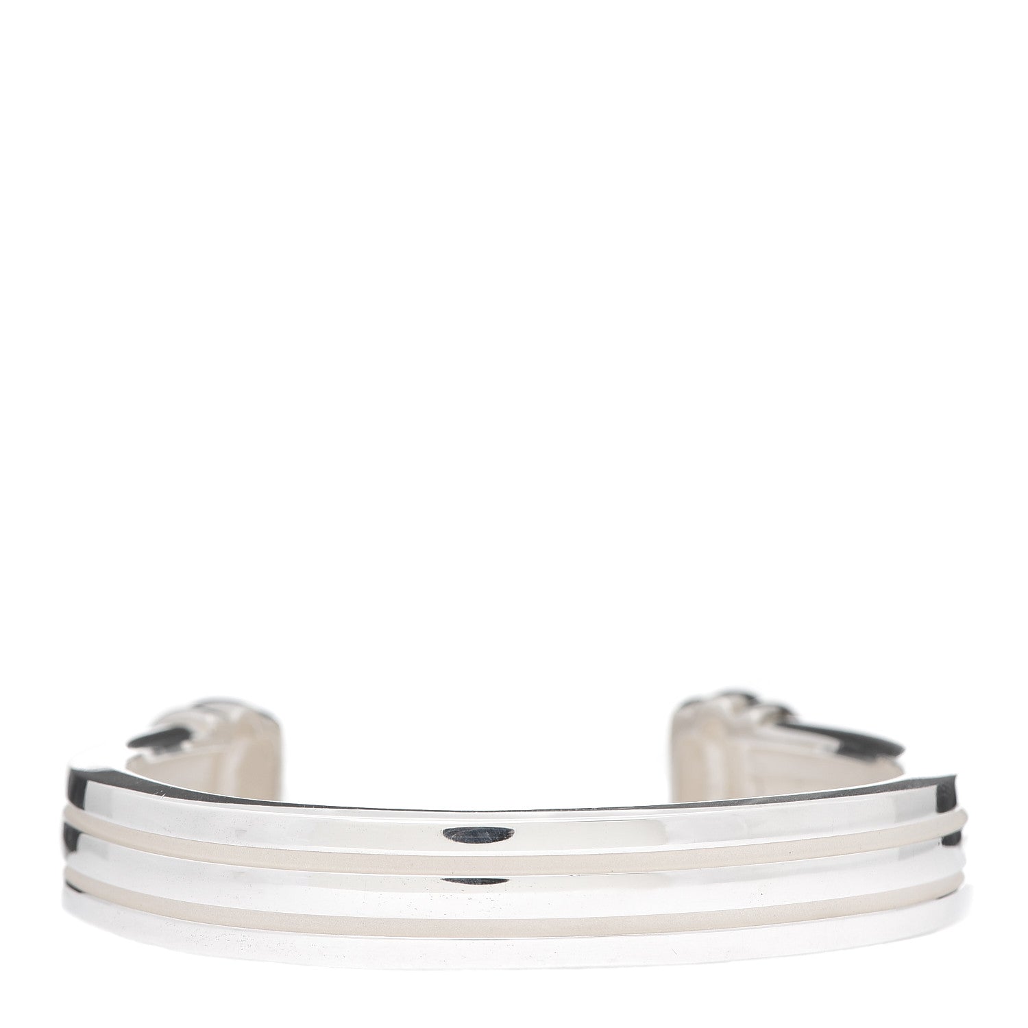 Tiffany Sterling Silver Atlas Ribbed Cuff Bracelet 1 of 5