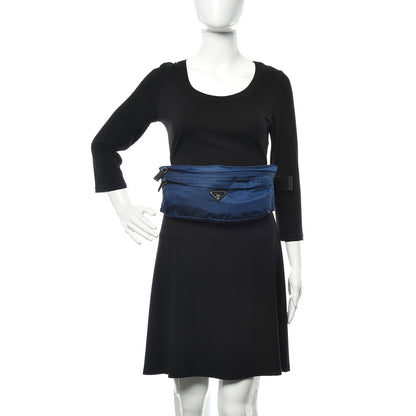 Prada Tessuto Nylon Montagna Belt Bag Royal 2 of 10