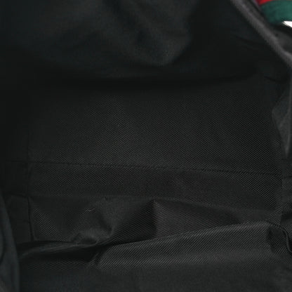 Gucci GG Monogram Medium Web Handle Bucket Tote Black 5 of 13