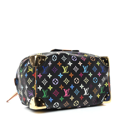 Louis Vuitton Monogram Multicolor Speedy 30 Black 4 of 8