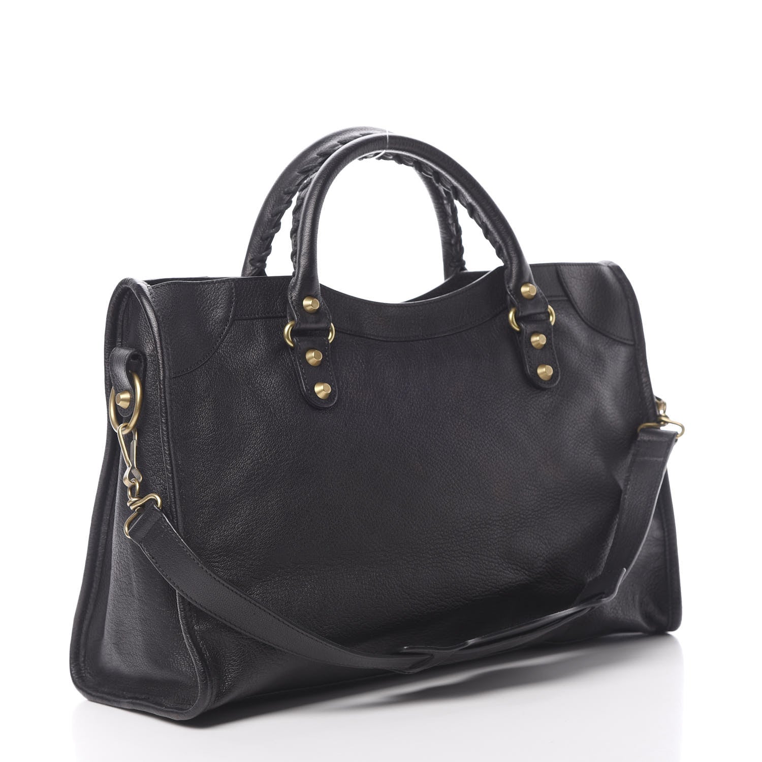 Balenciaga Agneau Classic Gold Hardware City Black 4 of 11