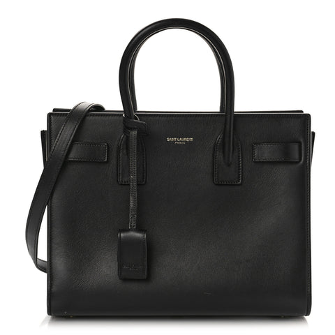 Calfskin Baby Sac De Jour Black