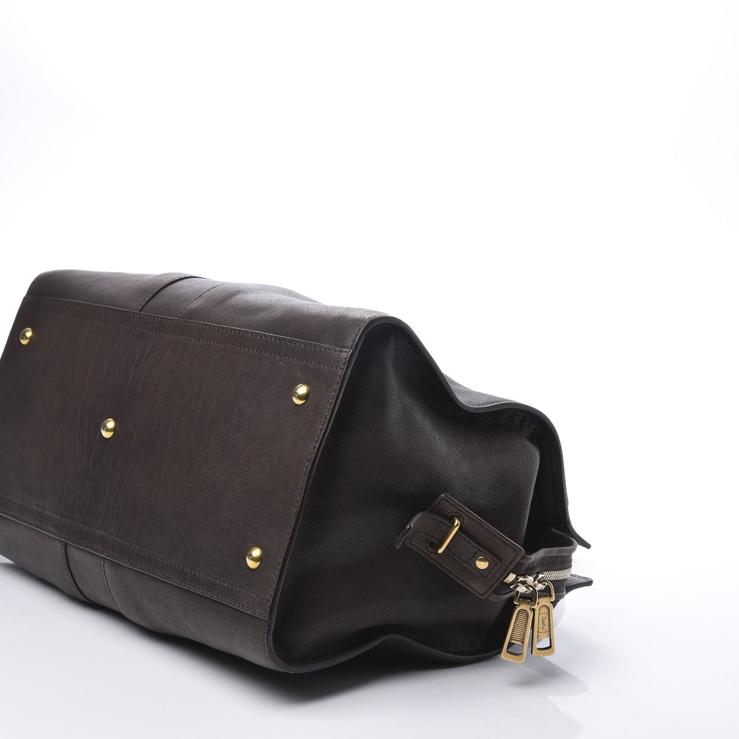 Calfskin Medium Cabas ChYc Dark Brown