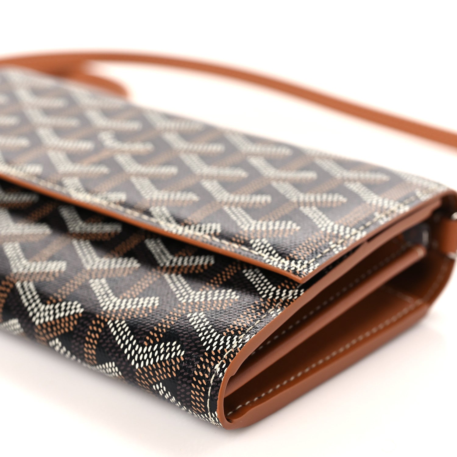 Goyard Goyardine Varenne Continental Wallet Black Gold 8 of 8