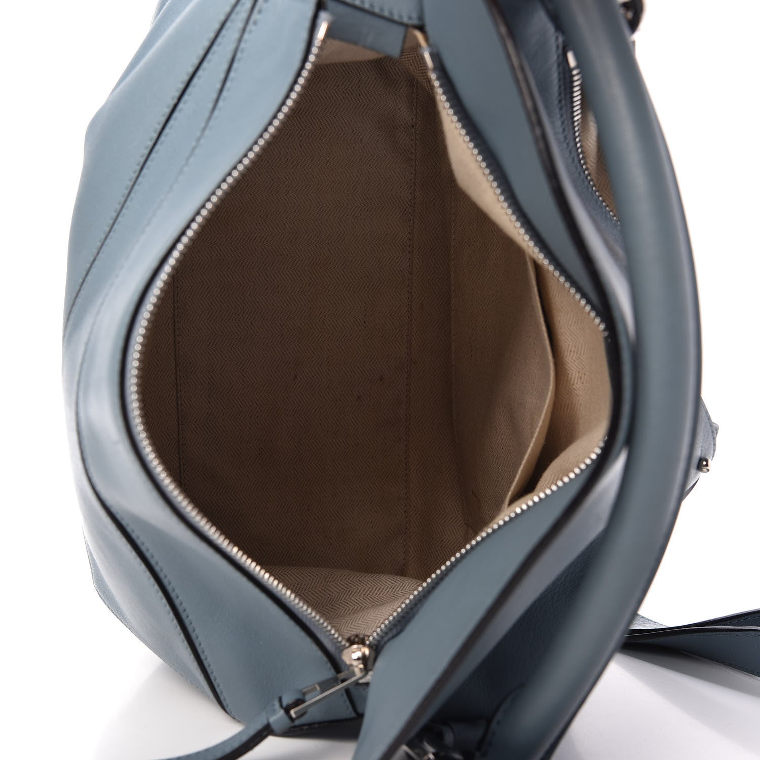 Loewe Calfskin Medium Puzzle Bag Stone Blue 5 of 14