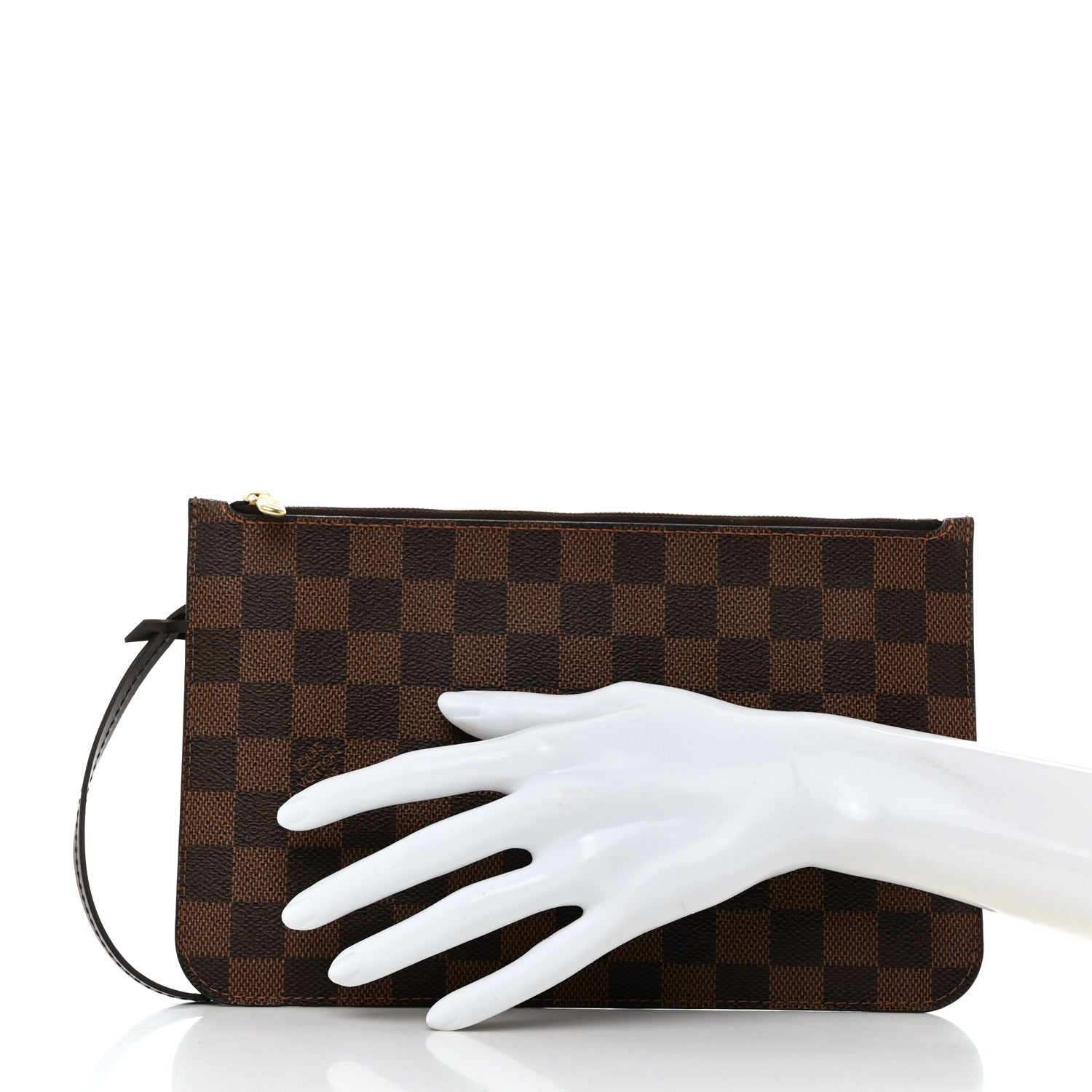 Louis Vuitton Damier Ebene Neverfull MM GM Pochette 2 of 7