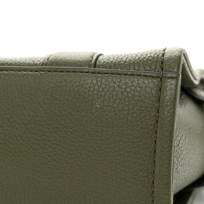 Marc Jacobs Grained Calfskin Small The Tote Bag Bronze Green 16 of 16