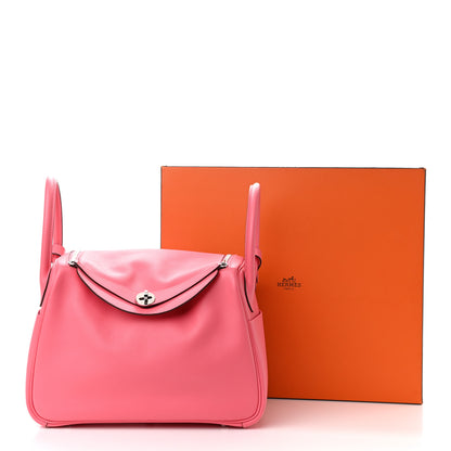 Hermes Evercolor Lindy 30 Rose Azalee 12 of 12