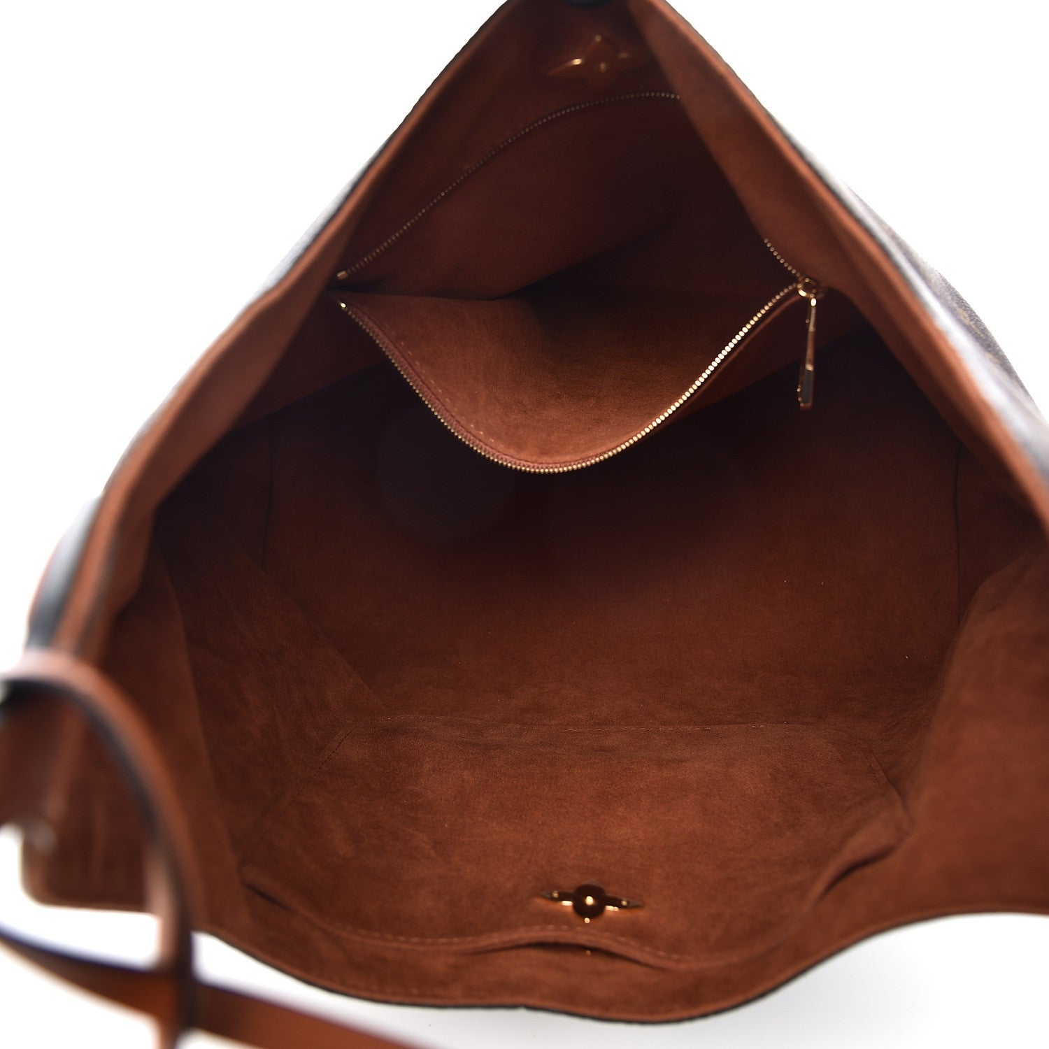 Louis Vuitton Monogram Flower Hobo Caramel 5 of 9