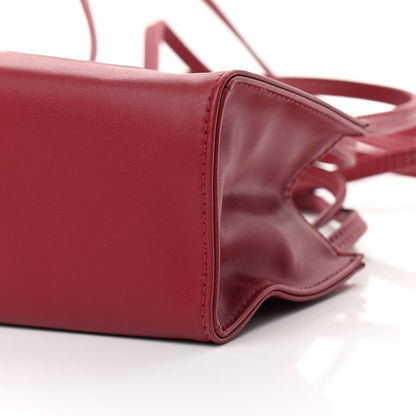 Telfar Vegan Leather Small Shopping Bag Oxblood 10 of 10