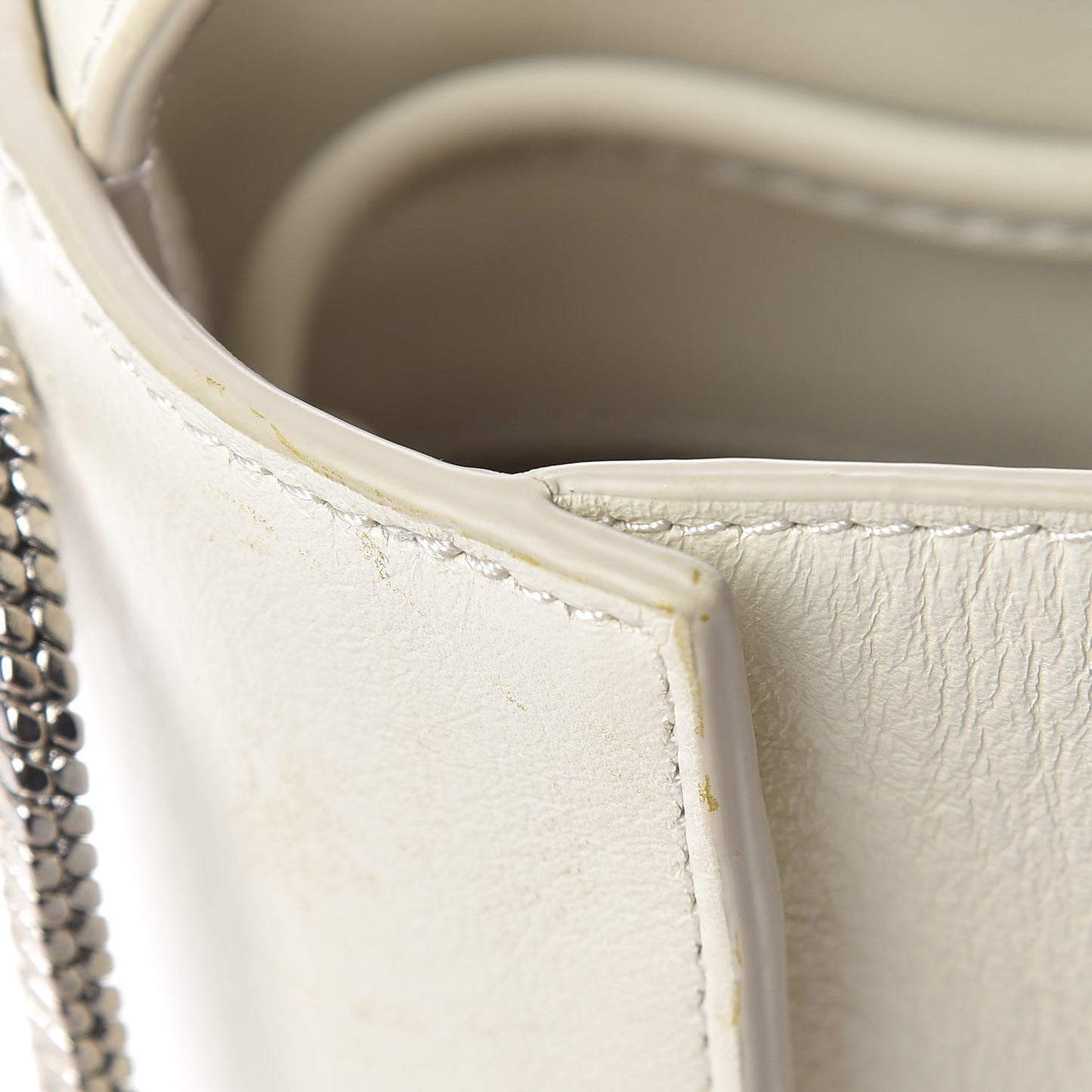 3.1 Smooth Calfskin Small Soleil Bucket Bag Off White