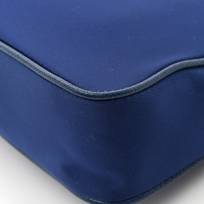 Prada Tessuto Nylon Saffiano Crossbody Bag Bluette 10 of 10