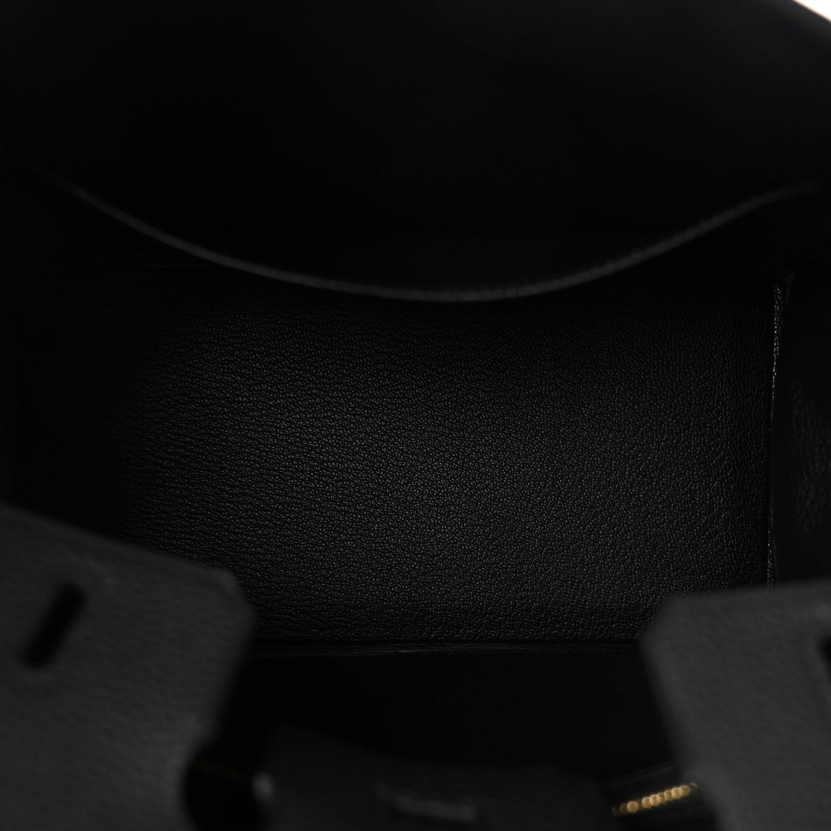 Hermes Togo Birkin 25 Black 5 of 10