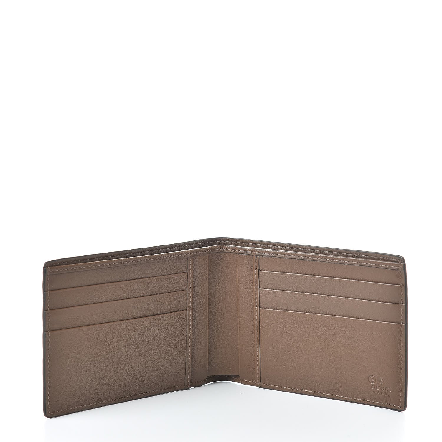 Gucci Microguccissima Bi-Fold Wallet Acero 5 of 7