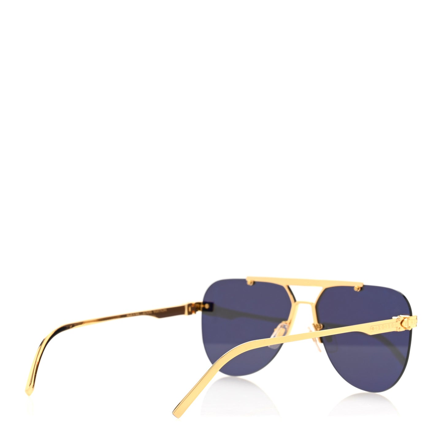 Metal LV Ash Sunglasses Z1261W Gold