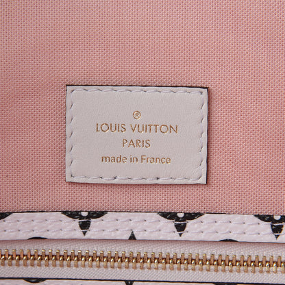 Louis Vuitton Monogram Giant Neverfull MM Rouge 7 of 10