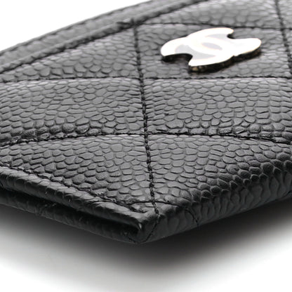 Chanel Caviar Quilted Card Holder Black 10 of 12