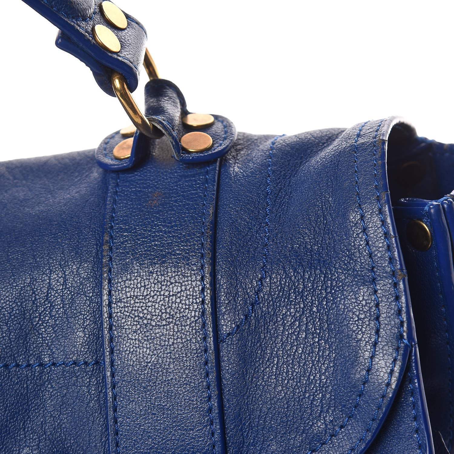 Proenza Schouler Lambskin Medium PS1 Satchel Royal Blue 20 of 45
