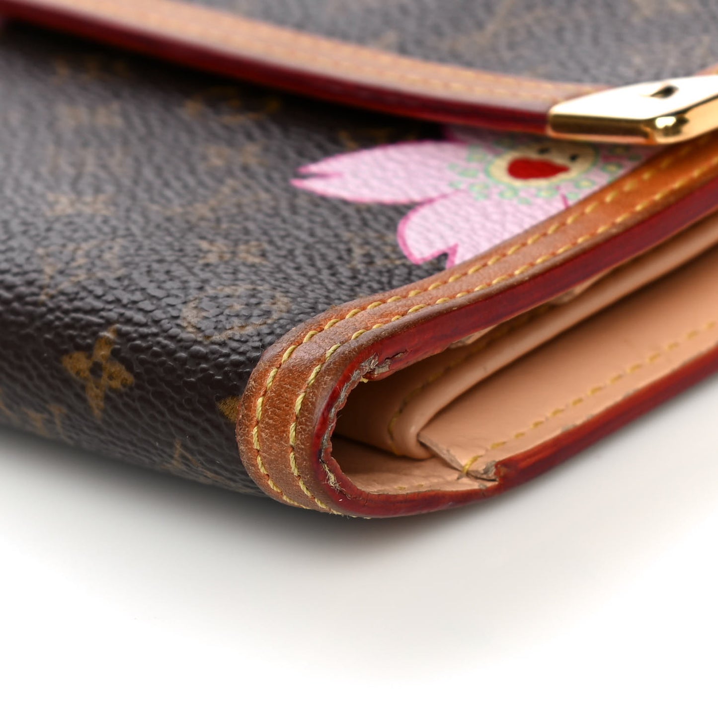 Monogram Cherry Blossom Porte Tresor International Wallet Brown
