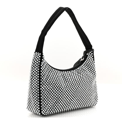 Prada Satin Crystal Mini Re-Edition 2000 Bag Cristal 3 of 11