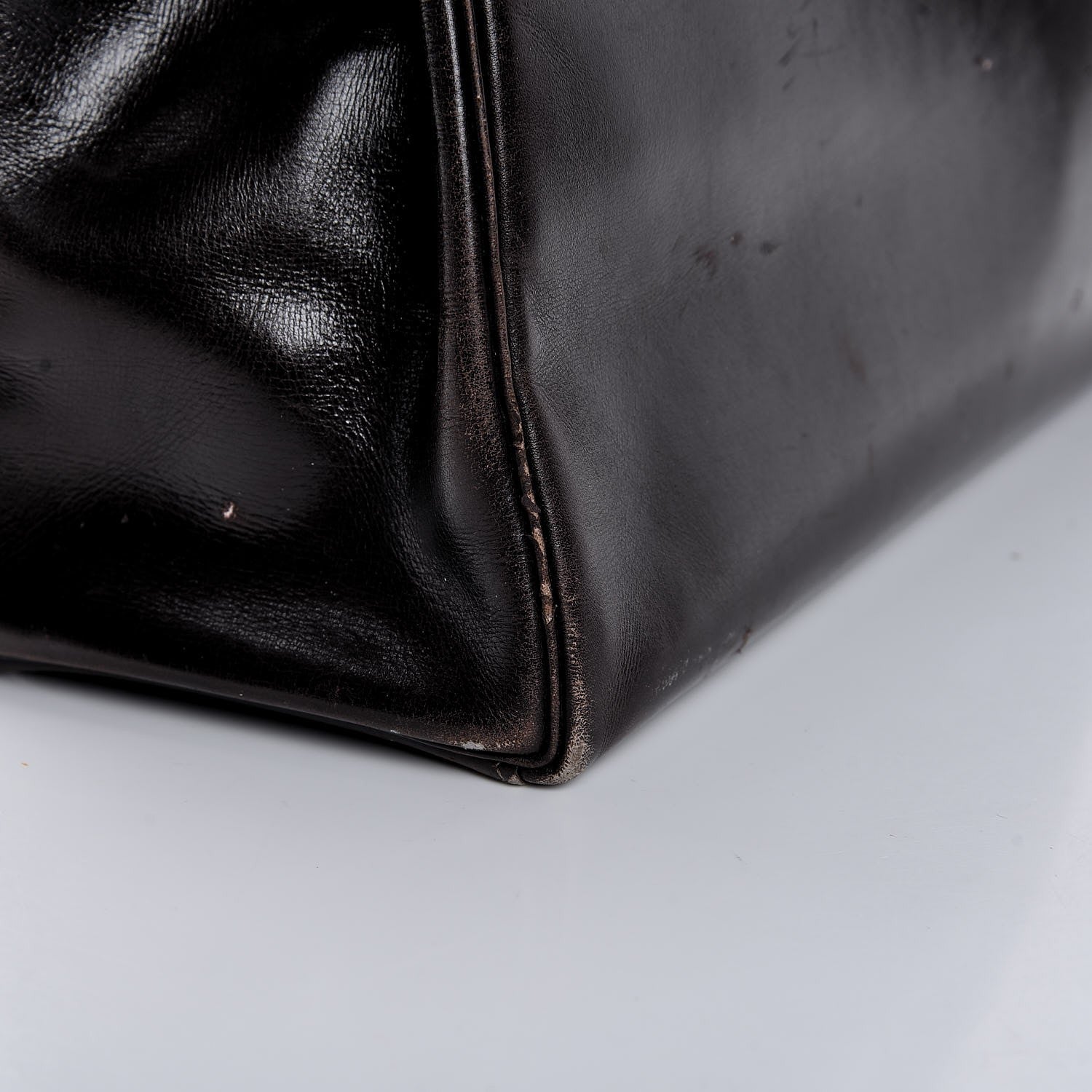 Hermes Box Kelly Retourne 32 Chocolate 47 of 53