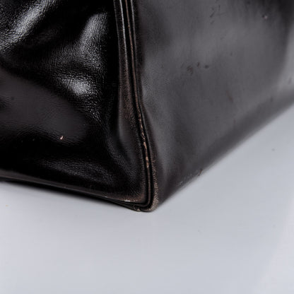 Hermes Box Kelly Retourne 32 Chocolate 47 of 53