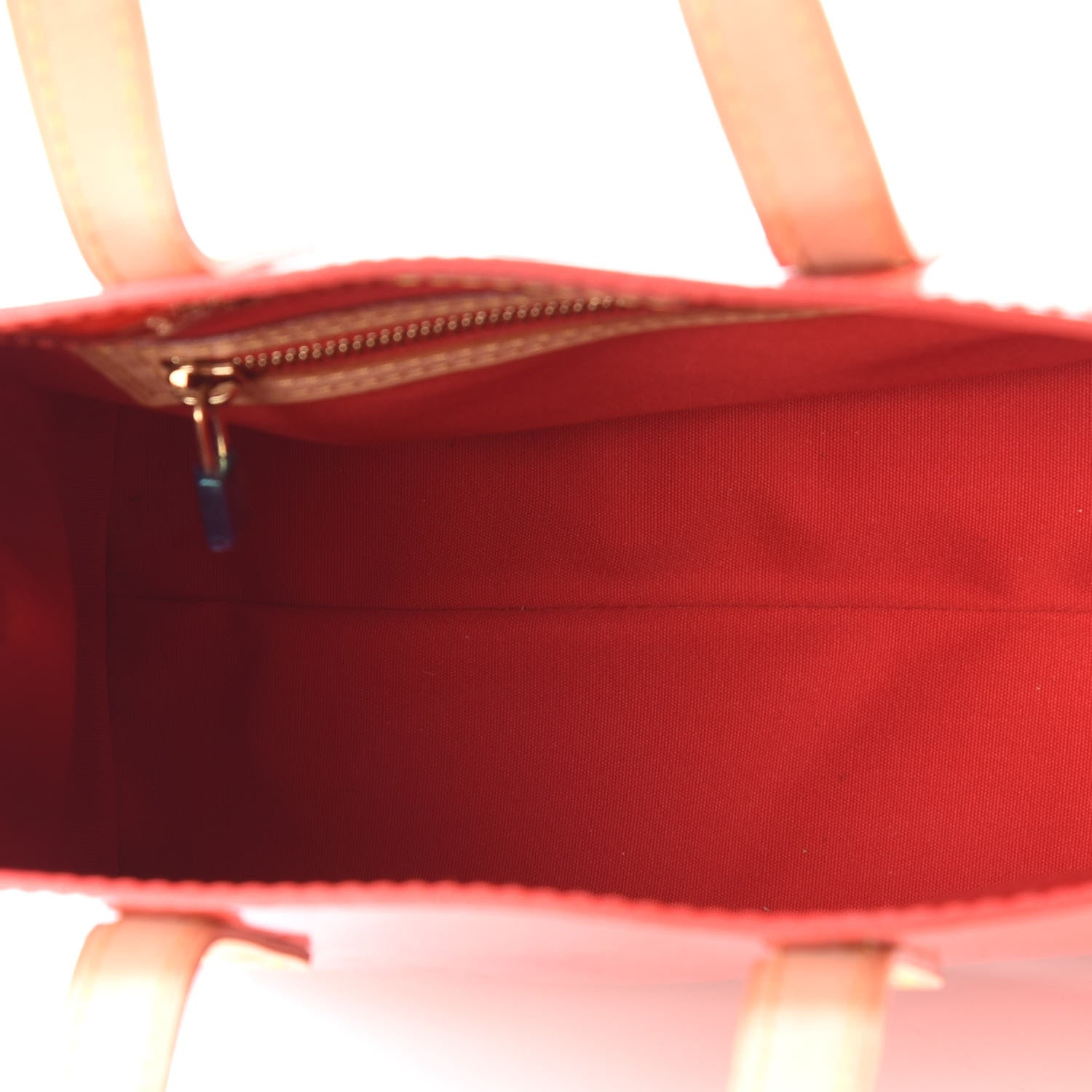 Louis Vuitton Vernis Reade PM Rouge 4 of 9