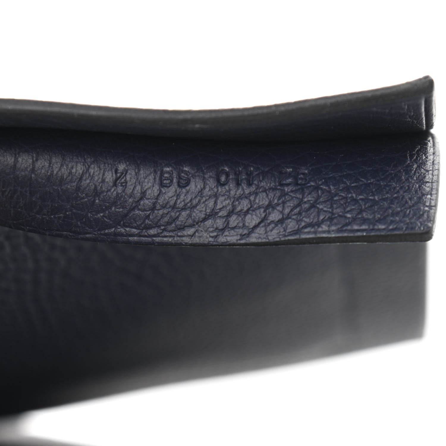 Hermes Taurillon Clemence Cabasellier 46 Black Navy Blue 7 of 10