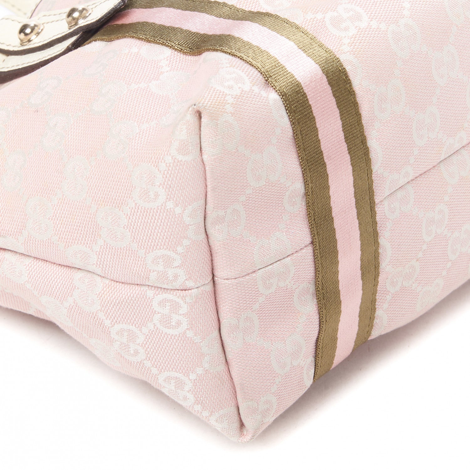 Gucci Monogram Small Jolicoeur Tote Pink 8 of 8