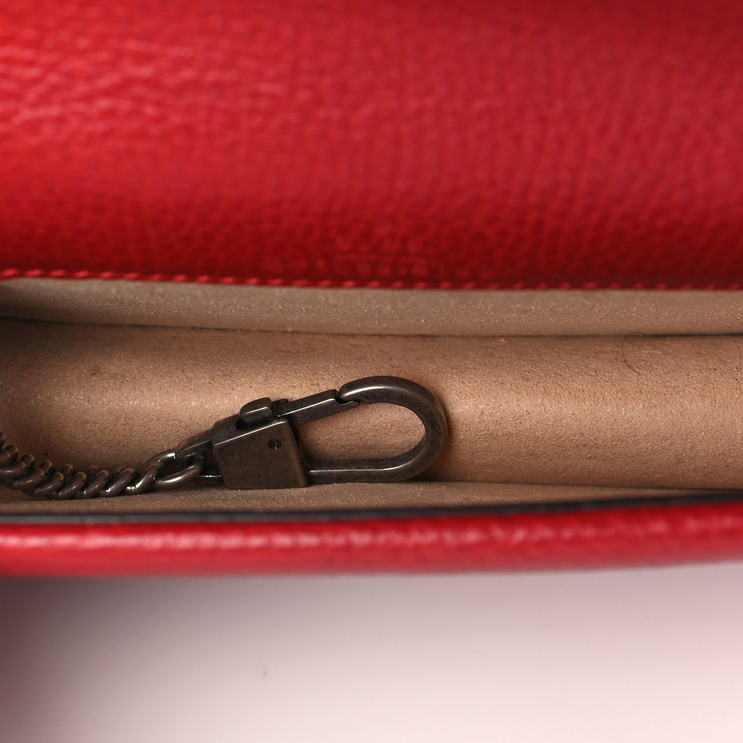 Calfskin Super Mini Dionysus Shoulder Bag Hibiscus Red