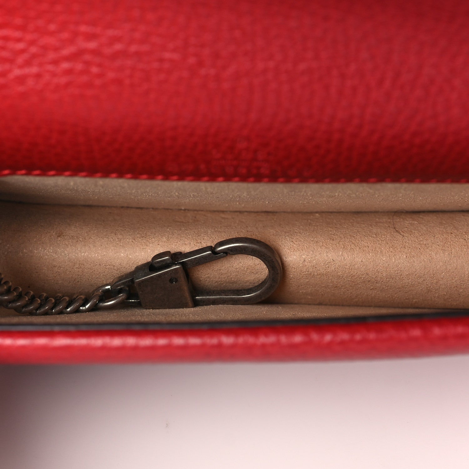 Gucci Calfskin Super Mini Dionysus Shoulder Bag Hibiscus Red 5 of 8