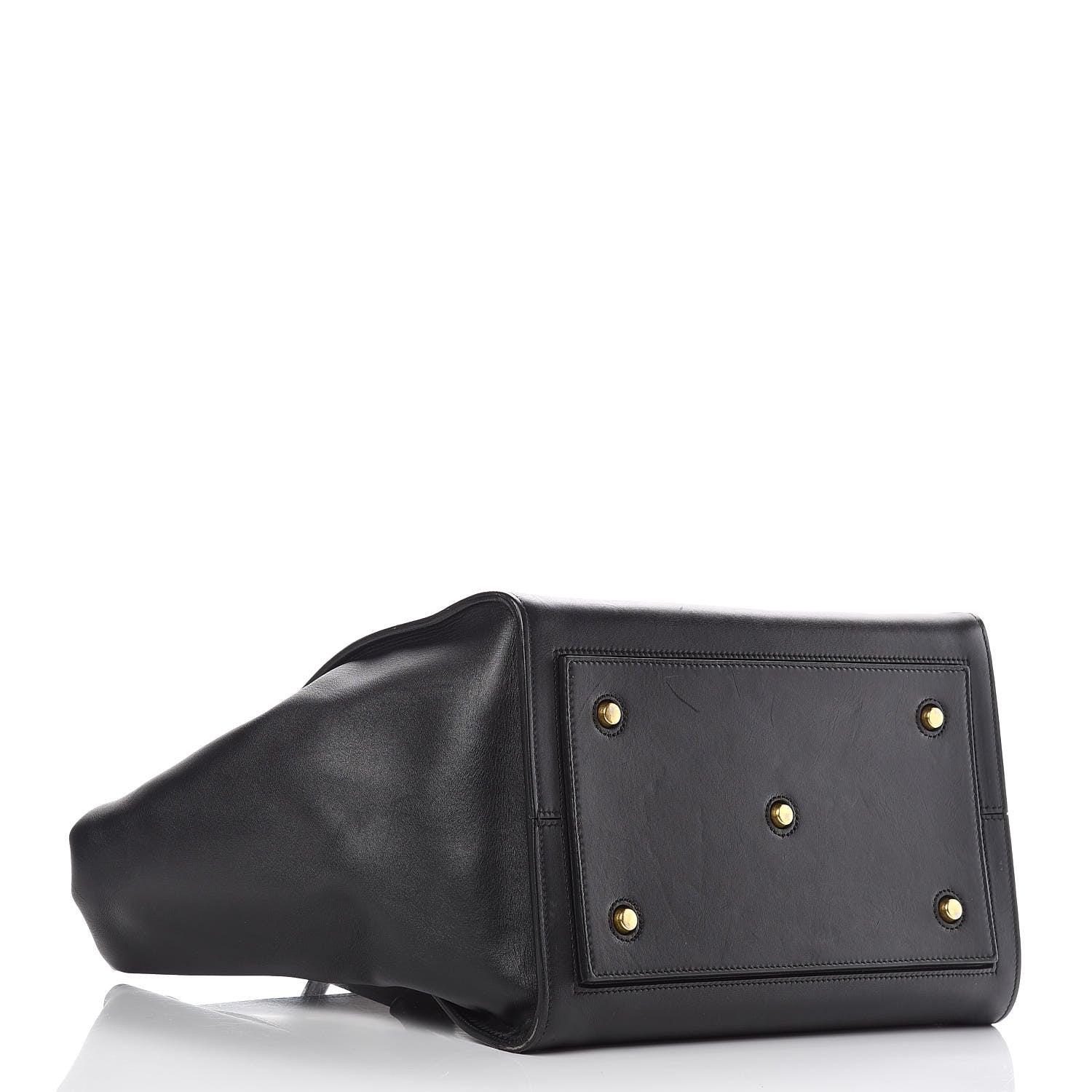 Celine Smooth Calfskin Large Tie Knot Tote Black 4 of 25