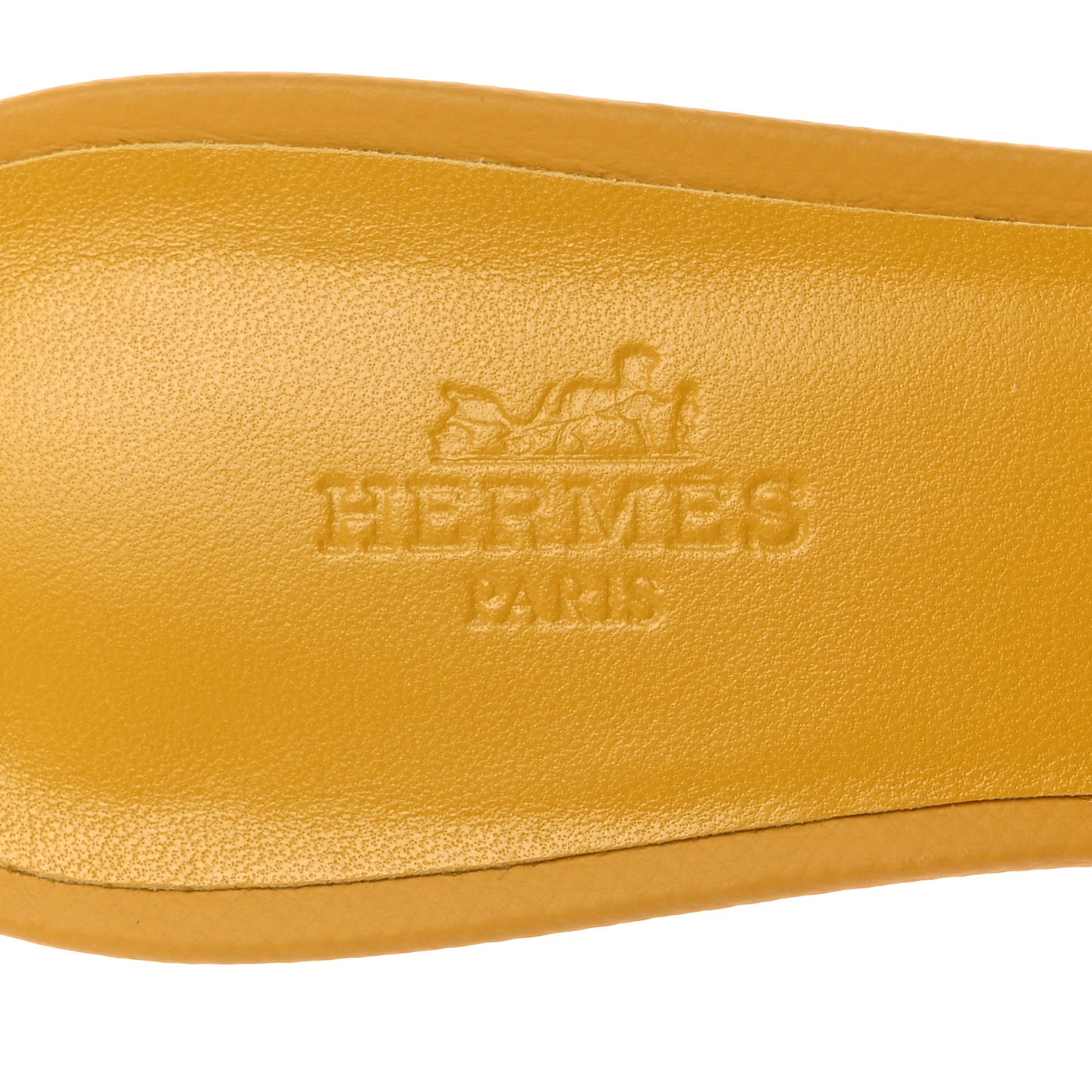 Epsom Oasis Sandals 37.5 Jaune Sable