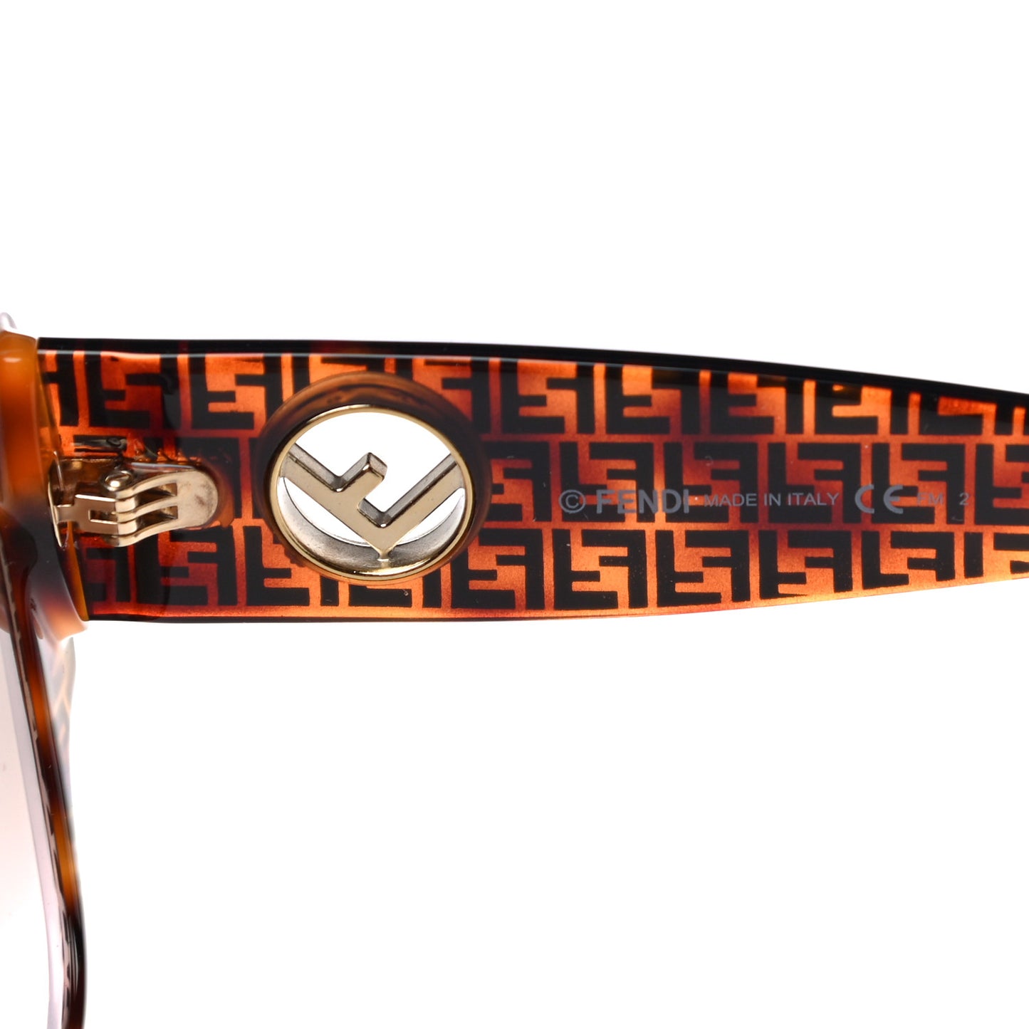 Acetate F is Fendi FF 51mm Cat Eye Sunglasses 0327/S Tortoise Camouflage