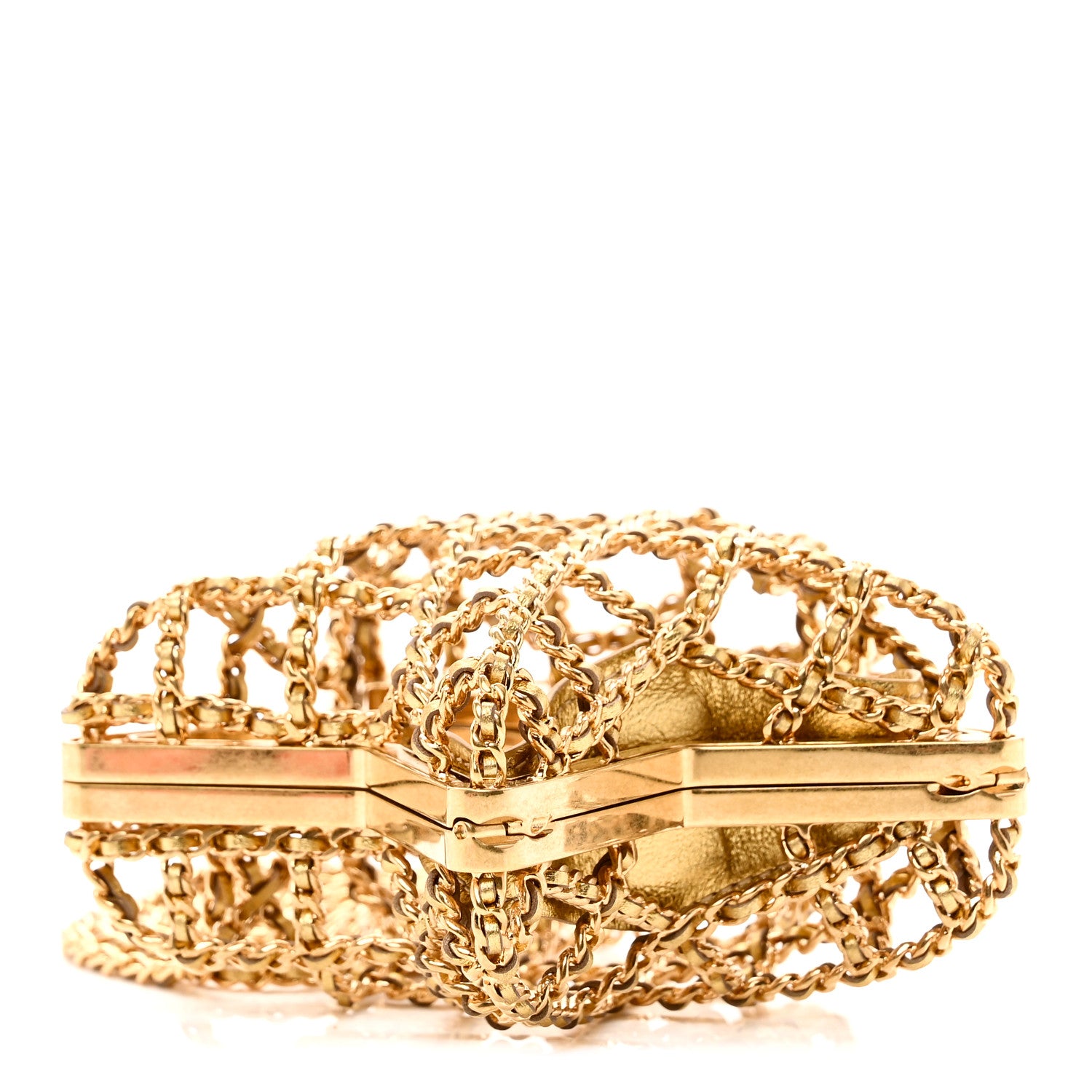 Chanel Metal CC Star Minaudiere Crossbody Gold 1841227 – FASHIONPHILE