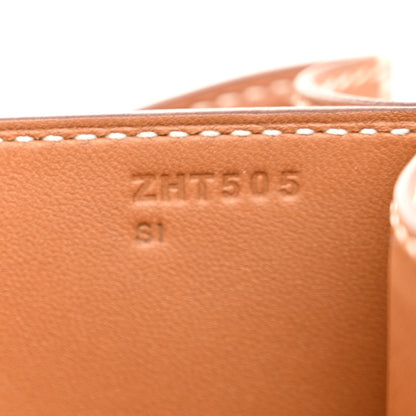 Hermes Grained Monsieur Lizard Constance 24 Gold Ombre 7 of 11