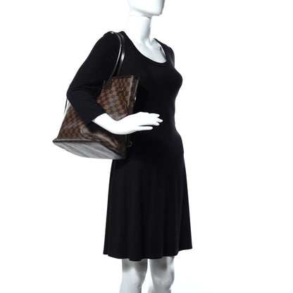 Louis Vuitton Damier Ebene Neverfull MM 2 of 9