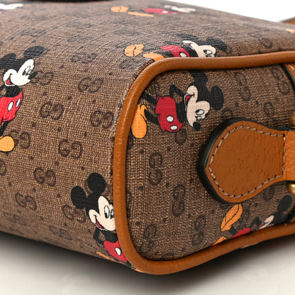 Gucci X DISNEY Mini Vintage GG Supreme Monogram Mickey Mouse Shoulder Bag Beige Vintage Sun Oil 10 of 11