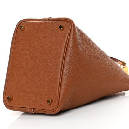 Hermes Taurillon Clemence Picotin Lock 18 PM Gold 10 of 15