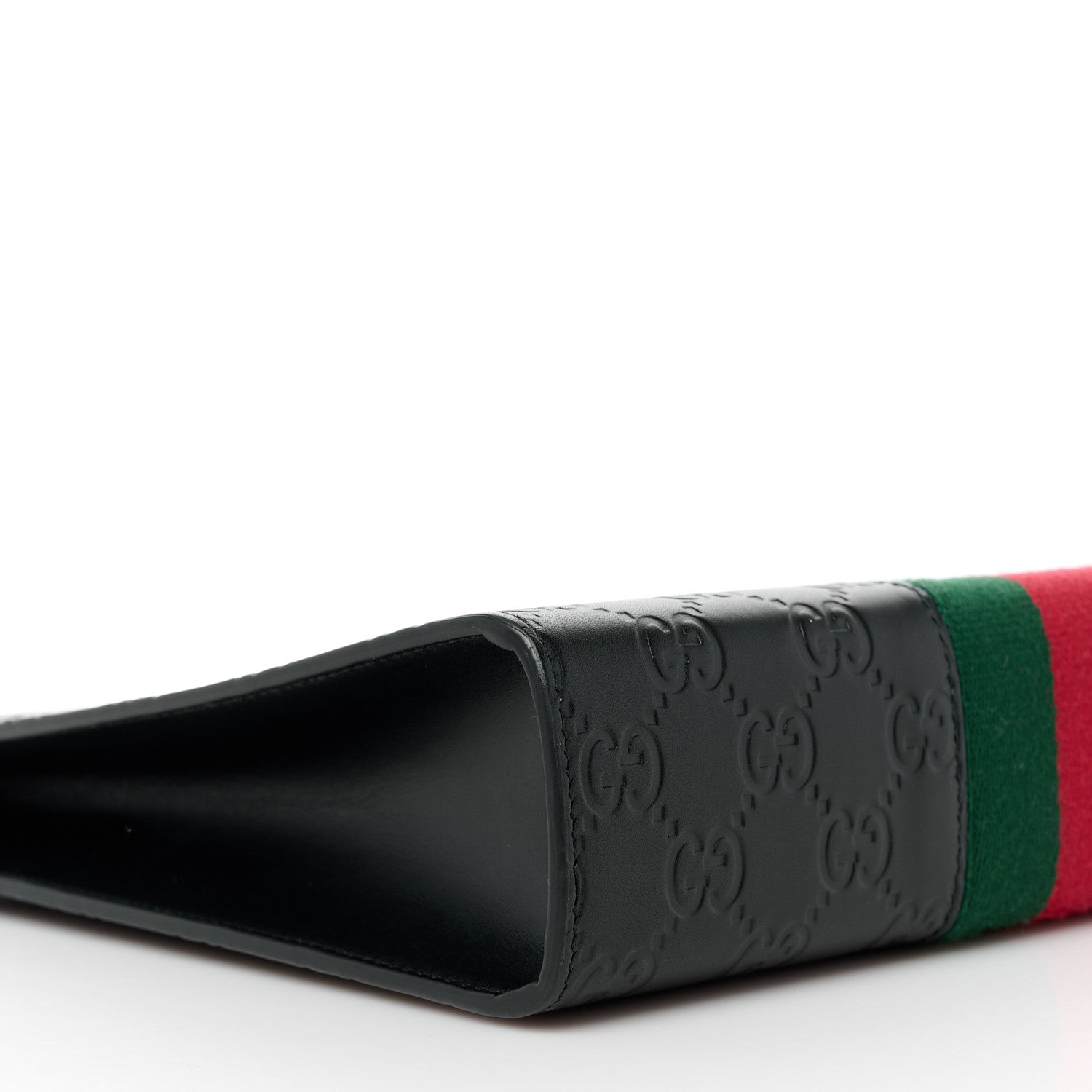 Gucci Guccissima Signature Web New Web Cosmetic Case Black 9 of 10