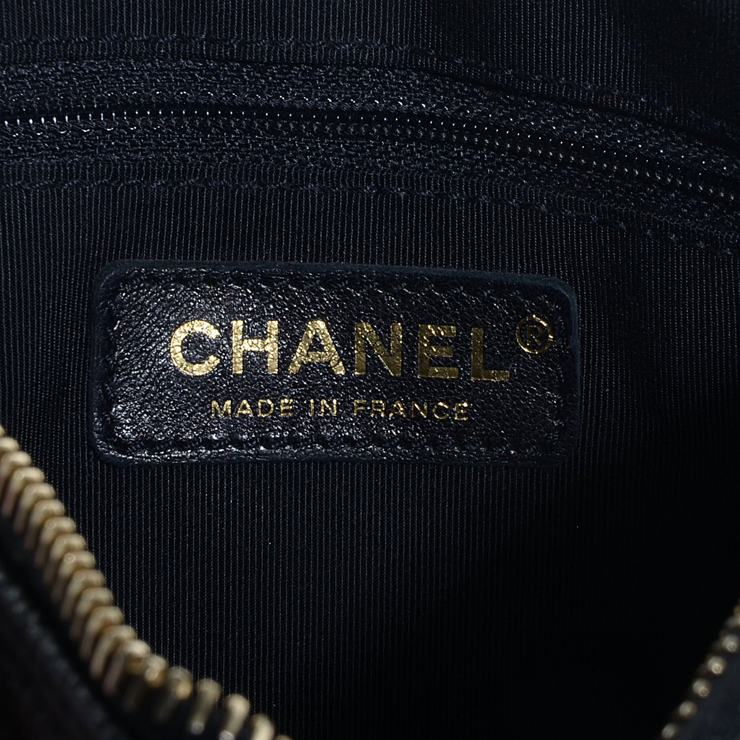 Chanel Caviar Quilted Pochette Black 6 of 7