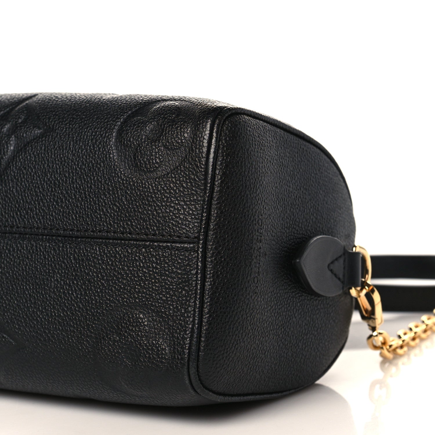 Louis Vuitton Empreinte Monogram Giant Speedy Bandouliere 20 Black 8 of 8