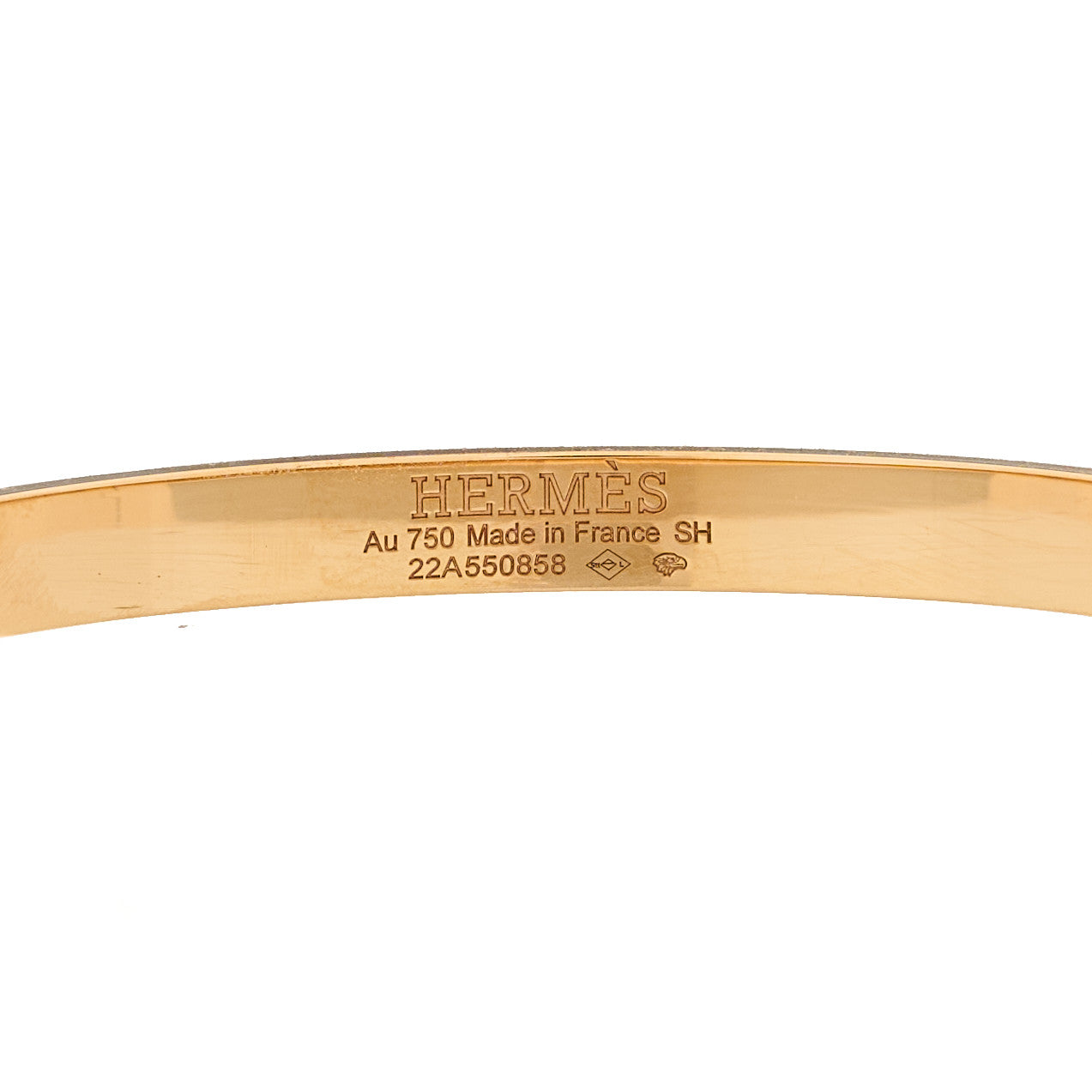 18K Rose Gold Diamond PM Kelly Bracelet SH