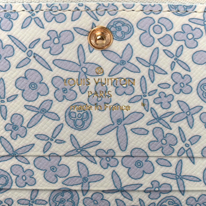 Louis Vuitton Monogram Fleuri Insolite PM Wallet Violet 7 of 8