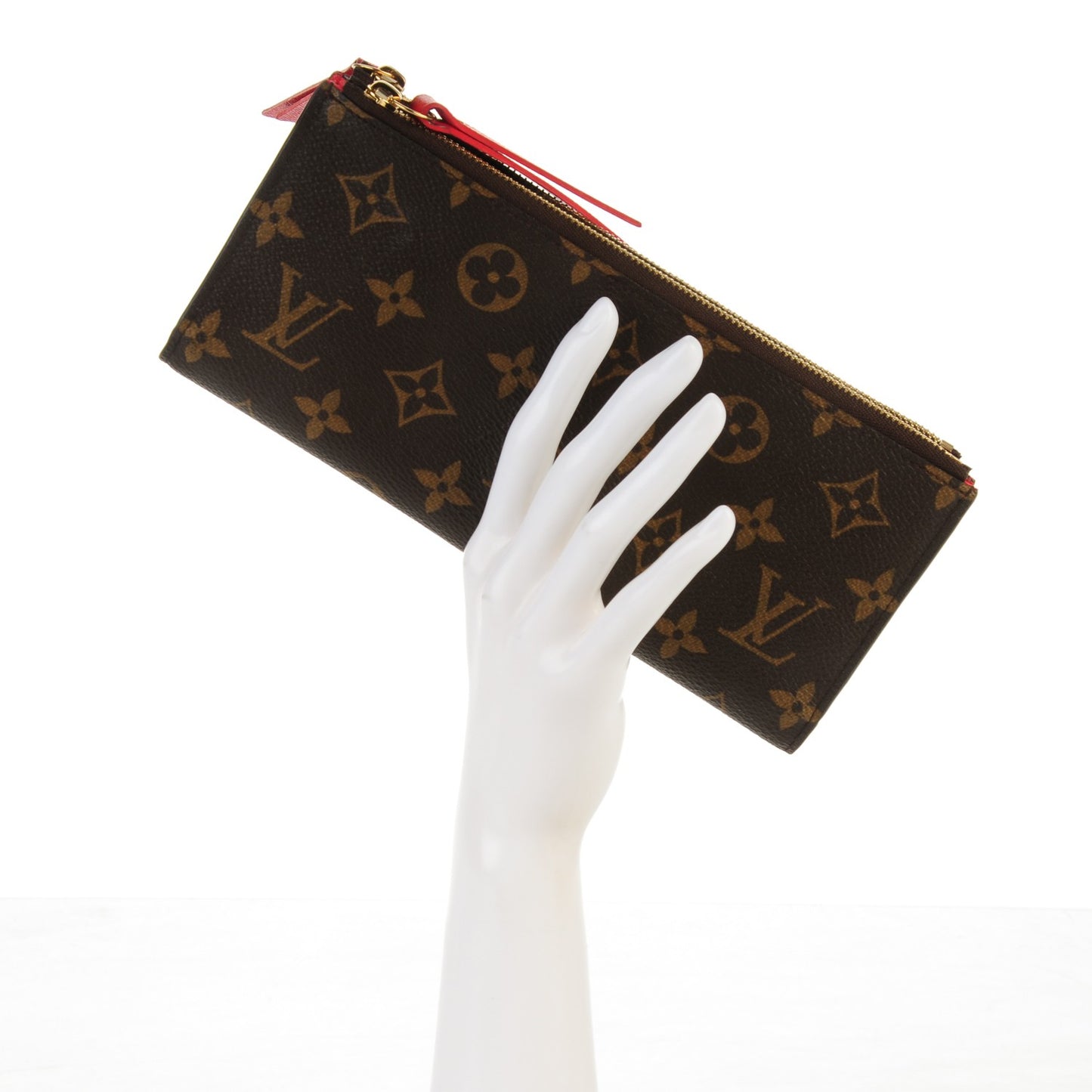 Monogram Adele Wallet Coquelicot