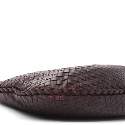 Bottega Veneta Nappa Intrecciato Medium Veneta Hobo Dark Red 10 of 11