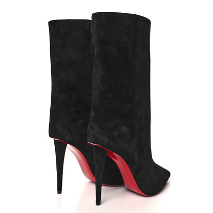 Christian Louboutin Veau Velours Astrilarge 100 Booties 39.5 Black 4 of 7