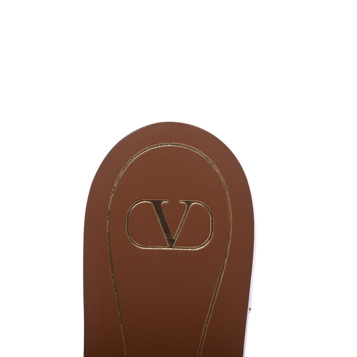 Valentino Garavani Calfskin Rockstud Flair Flat Thong Sandals 40 Selleria 6 of 8